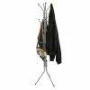 Mind Reader Standing Metal 11 Hook Coat Rack, Silver (COATRACK11-SIL) -ORGANIZTIONAL STORAGE Sales unnamed file 1829