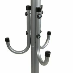 Mind Reader Standing Metal 11 Hook Coat Rack, Silver (COATRACK11-SIL) -ORGANIZTIONAL STORAGE Sales unnamed file 1831