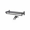Quartet® Shelf Rack, Mounts To Wall, Black, 36"W X 9"H -ORGANIZTIONAL STORAGE Sales unnamed file 1859