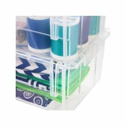 IRIS Storage Bins, Clear, 6/Pack (BIN-XXL) -ORGANIZTIONAL STORAGE Sales unnamed file 187