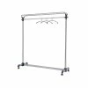 Alba 66.93"H X 59.06"W Garment Rack, Silver Steel (PMGROUP3) 2 Alba 66.93"H X 59.06"W Garment Rack, Silver Steel (PMGROUP3) -ORGANIZTIONAL STORAGE Sales unnamed file 1872