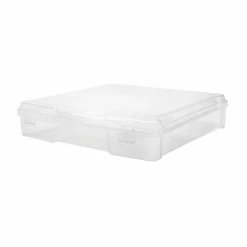 IRIS Project Case Clear Storage Boxes, 6/Carton (SBC-350E)