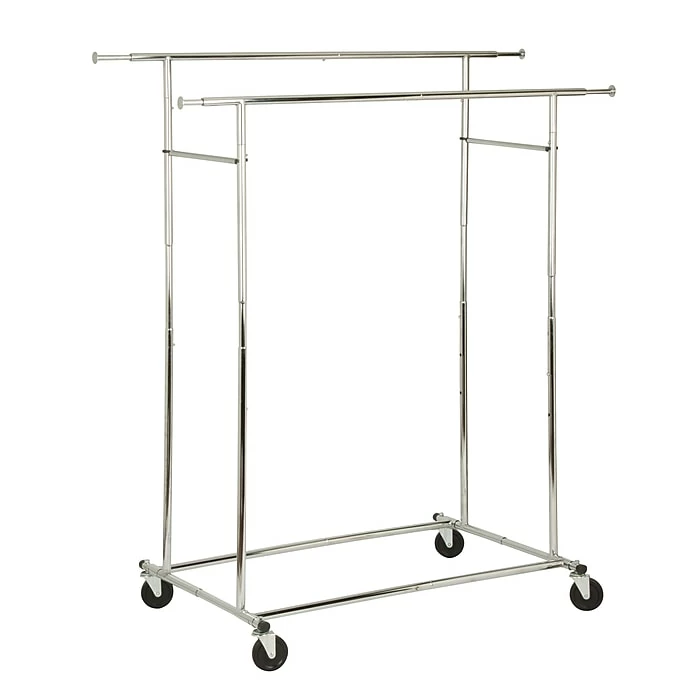 Honey-Can-Do Honey Can Do Dual Bar Commercial Garment Rack (GAR-09394) 3 Honey-Can-Do Honey Can Do Dual Bar Commercial Garment Rack (GAR-09394)