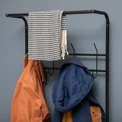 Mind Reader Metal Coat & Shoe Rack, Black (CSRACK-BLK) -ORGANIZTIONAL STORAGE Sales unnamed file 1900