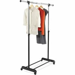 Honey-Can-Do Honey Can Do Expandable Garment Rack, Chrome