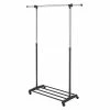Whitmor Deluxe Adjustable Garment Rack, Black/Chrome (60215908BB) 1 Whitmor Deluxe Adjustable Garment Rack, Black/Chrome (60215908BB) -ORGANIZTIONAL STORAGE Sales unnamed file 1922