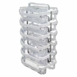 Deflect-O Deflecto 16.54 Qt. Lift Off Lid Storage Tote, White (29003) -ORGANIZTIONAL STORAGE Sales unnamed file 204