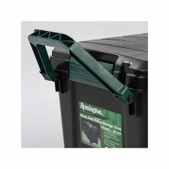 Remington 169 Qt. Latch Lid Storage Totes, Black, 2/Carton (296003) -ORGANIZTIONAL STORAGE Sales unnamed file 232
