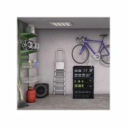 Mount-It! 52 Qt. Open Lid Milk Crate, Black, 3/Pack (WI-3003) -ORGANIZTIONAL STORAGE Sales unnamed file 238