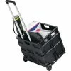 Safco STOW AWAY Folding Caddy, Black (UNV14110) -ORGANIZTIONAL STORAGE Sales unnamed file 253