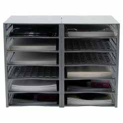 Advantus Snap Configurable Tray System, Gray, 12/Pack (39412) 10 Advantus Snap Configurable Tray System, Gray, 12/Pack (39412) -ORGANIZTIONAL STORAGE Sales unnamed file 263