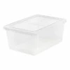 IRIS 17 Qt. Clear Storage Boxes, 12/Pack (CNL-17) -ORGANIZTIONAL STORAGE Sales unnamed file 279