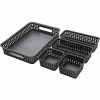 Advantus Thinkspace Plastic Weave Bins, Black, 5/Pack (37530) 2 Advantus Thinkspace Plastic Weave Bins, Black, 5/Pack (37530) -ORGANIZTIONAL STORAGE Sales unnamed file 30
