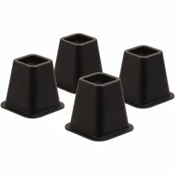 Honey-Can-Do Honey Can Do® Bed Risers, Black (STO-01136)