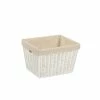 Honey-Can-Do Honey Can Do 39.68 Qt. Large Tall Square Water Hyacinth Basket Natural (STO-02884) -ORGANIZTIONAL STORAGE Sales unnamed file 340