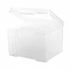 IRIS® Greeting Card Storage Box, Clear, 6/Pk (215500) 2 IRIS® Greeting Card Storage Box, Clear, 6/Pk (215500) -ORGANIZTIONAL STORAGE Sales unnamed file 342