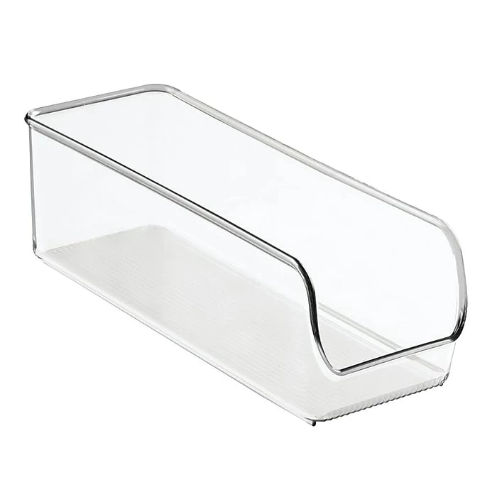 InterDesign InterDesgin Linus Refrigerator And Freezer Binz, Fridge/Pantry Organization, Clear, Plastic (56830) 3 InterDesign InterDesgin Linus Refrigerator And Freezer Binz, Fridge/Pantry Organization, Clear, Plastic (56830)