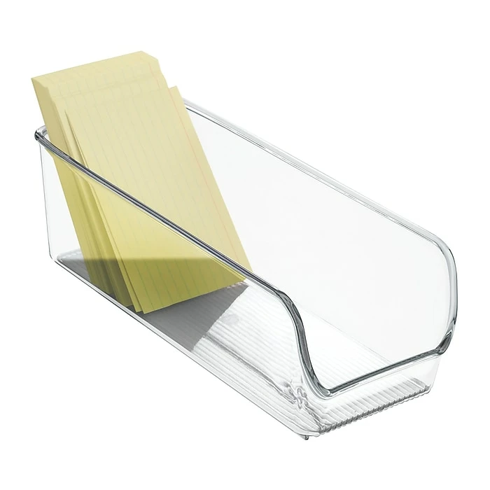 InterDesign InterDesgin Linus Refrigerator And Freezer Binz, Fridge/Pantry Organization, Clear, Plastic (56830) 4 InterDesign InterDesgin Linus Refrigerator And Freezer Binz, Fridge/Pantry Organization, Clear, Plastic (56830) - Image 2