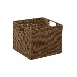 Honey-Can-Do Honey Can Do Paper Rope Storage Crate Brown (STO-03567)