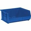 Quill Brand 14 3/4" X 16 1/2" X 7" Plastic Stack And Hang Bin, Blue, 6/Case (BINPS103R) 1 Quill Brand 14 3/4" X 16 1/2" X 7" Plastic Stack And Hang Bin, Blue, 6/Case (BINPS103R) -ORGANIZTIONAL STORAGE Sales unnamed file 443