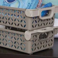 IRIS® Small Decorative Storage Basket, 8 Pack (250100) -ORGANIZTIONAL STORAGE Sales unnamed file 449