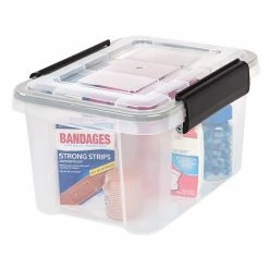 IRIS® 6.5 Quart Weathertight Storage Box, Clear, 6 Pack (110341) 8 IRIS® 6.5 Quart Weathertight Storage Box, Clear, 6 Pack (110341) -ORGANIZTIONAL STORAGE Sales unnamed file 455