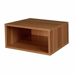 Niche Cubo Half Size Stackable Storage Cube- Warm Cherry (PC1206WC)