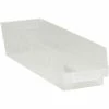 Quill Brand 23 5/8" X 6 5/8" X 4" Plastic Shelf Bin Box, Clear, 8/Case (BINPS122CL) 1 Quill Brand 23 5/8" X 6 5/8" X 4" Plastic Shelf Bin Box, Clear, 8/Case (BINPS122CL) -ORGANIZTIONAL STORAGE Sales unnamed file 483