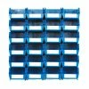 LocBin 3-220BWS Wall Storage Medium Bins, Blue, 24/Pack