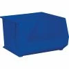 Partners Brand 18" X 16 1/2" X 11" Plastic Stack And Hang Bin Quill Brand, Blue, 3/Case -ORGANIZTIONAL STORAGE Sales unnamed file 489