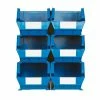 LocBin 3-240BWS Wall Storage Large Bins, Blue -ORGANIZTIONAL STORAGE Sales unnamed file 511