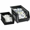 Partners Brand 14 3/4" X 5 1/2" X 5" Plastic Stack And Hang Bin Quill Brand, Black, 12/Case 2 Partners Brand 14 3/4" X 5 1/2" X 5" Plastic Stack And Hang Bin Quill Brand, Black, 12/Case -ORGANIZTIONAL STORAGE Sales unnamed file 515