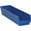 Staples BOX 17 7/8" X 4 1/8" X 4" Plastic Shelf Bin Box, Blue (BINPS111B) -ORGANIZTIONAL STORAGE Sales unnamed file 517