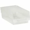 Quill Brand 11 5/8" X 8 3/8" X 4" Plastic Shelf Bin, Clear, 20/Case (BINPS104CL) -ORGANIZTIONAL STORAGE Sales unnamed file 538