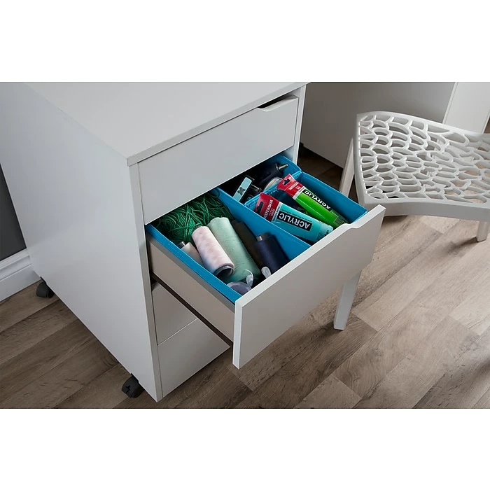 South Shore Storit Blue Drawer Organizers (8999952) 4 South Shore Storit Blue Drawer Organizers (8999952) - Image 2