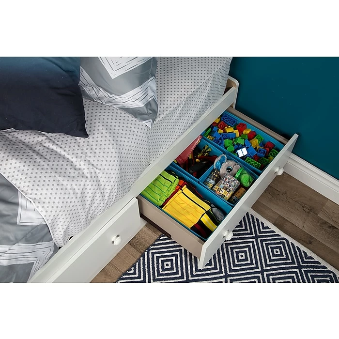 South Shore Storit Blue Drawer Organizers (8999952) 7 South Shore Storit Blue Drawer Organizers (8999952) - Image 5