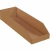 Partners Brand Open Top Bin Boxes, 8" X 24" X 4 1/2", Kraft, 50/Bundle (BINMT824K) -ORGANIZTIONAL STORAGE Sales unnamed file 562