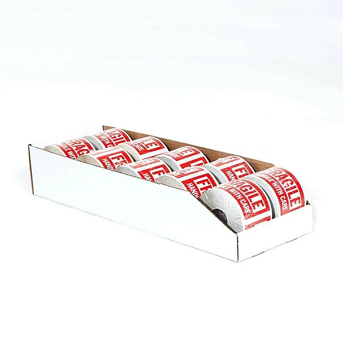 The Packaging Wholesalers Corrugated White Open Top Bin Box, 4" X 18" X 4 1/2", 50/Pack (BSBWZ418) 3 The Packaging Wholesalers Corrugated White Open Top Bin Box, 4" X 18" X 4 1/2", 50/Pack (BSBWZ418)