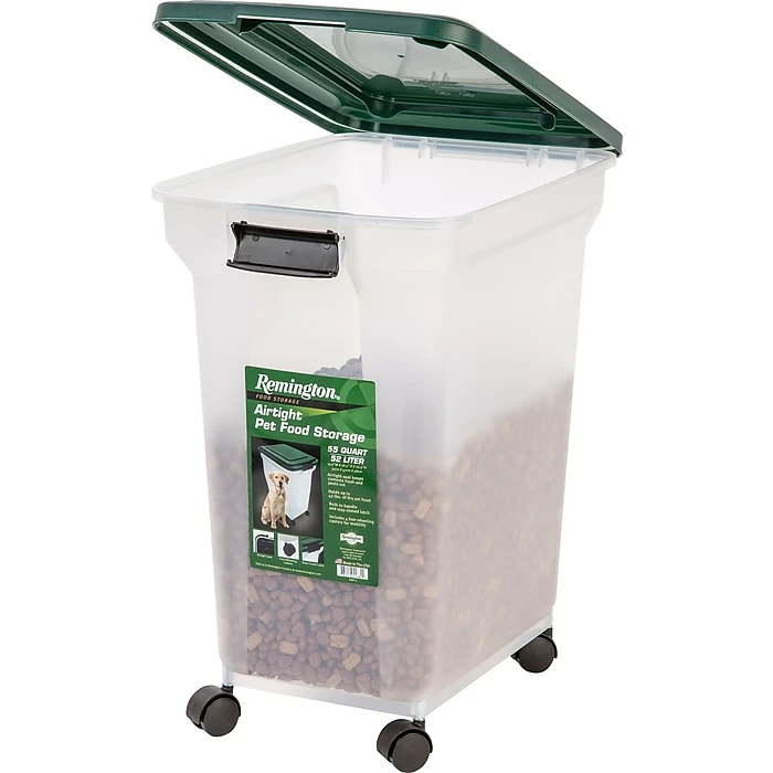 Remington® 55 Quart Airtight Container, Green, 6 Pack (296002) 4 Remington® 55 Quart Airtight Container, Green, 6 Pack (296002) - Image 2