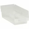 Quill Brand 11 5/8" X 6 5/8" X 4" Plastic Shelf Bin, Clear, 30/Case (BINPS103CL)