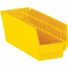 Quill Brand 11 5/8" X 4 1/8" X 4" Plastic Shelf Bin, Yellow, 36/Case (BINPS102Y) -ORGANIZTIONAL STORAGE Sales unnamed file 643