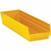 Partners Brand 23 5/8" X 6 5/8" X 4" Plastic Shelf Bin Box, Yellow, 8/Case 1 Partners Brand 23 5/8" X 6 5/8" X 4" Plastic Shelf Bin Box, Yellow, 8/Case -ORGANIZTIONAL STORAGE Sales unnamed file 646