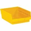Partners Brand 11 5/8" X 8 3/8" X 4" Plastic Shelf Bin Quill Brand, Yellow, 20/Case -ORGANIZTIONAL STORAGE Sales unnamed file 657