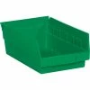 Partners Brand 11 5/8" X 6 5/8" X 4" Plastic Shelf Bin Quill Brand, Green, 30/Case -ORGANIZTIONAL STORAGE Sales unnamed file 663