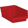 Quill Brand 11 5/8" X 6 5/8" X 4" Plastic Shelf Bin, Red, 30/Case (BINPS104R) -ORGANIZTIONAL STORAGE Sales unnamed file 690