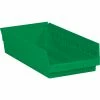 Quill Brand 17 7/8" X 11 1/8" X 4" Plastic Shelf Bin, Green, 8/Case (BINPS114G) 1 Quill Brand 17 7/8" X 11 1/8" X 4" Plastic Shelf Bin, Green, 8/Case (BINPS114G) -ORGANIZTIONAL STORAGE Sales unnamed file 700