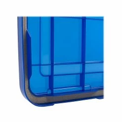Iris Element-Resistant 55.7 Qt. Latch Lid Storage Bin, Clear/Blue (500201) -ORGANIZTIONAL STORAGE Sales unnamed file 753