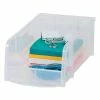 Staples Small Modular Stacking Storage Box, Clear, Each (200518) 1 Staples Small Modular Stacking Storage Box, Clear, Each (200518) -ORGANIZTIONAL STORAGE Sales unnamed file 76