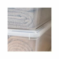 Iris 13.5 Qt. Snap Lid Storage Tote, Clear, 8/Pack (500075) 12 Iris 13.5 Qt. Snap Lid Storage Tote, Clear, 8/Pack (500075) -ORGANIZTIONAL STORAGE Sales unnamed file 776