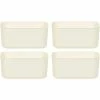 Iris Open Lid Storage Bin, Off-White, 4/Pack (552111) 2 Iris Open Lid Storage Bin, Off-White, 4/Pack (552111) -ORGANIZTIONAL STORAGE Sales unnamed file 801